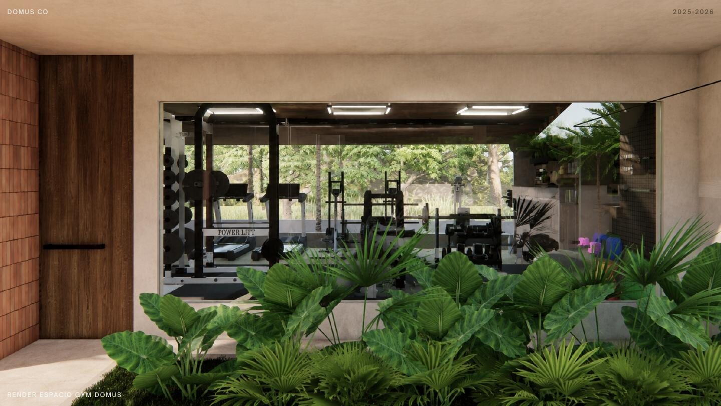 DOMUS fully equipped gym