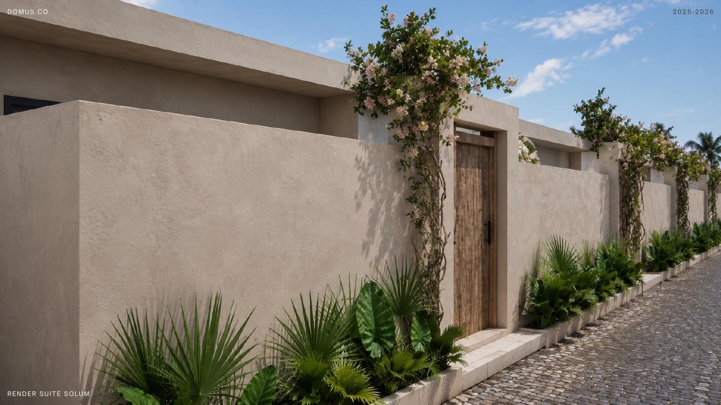 Solum Villa private entrance