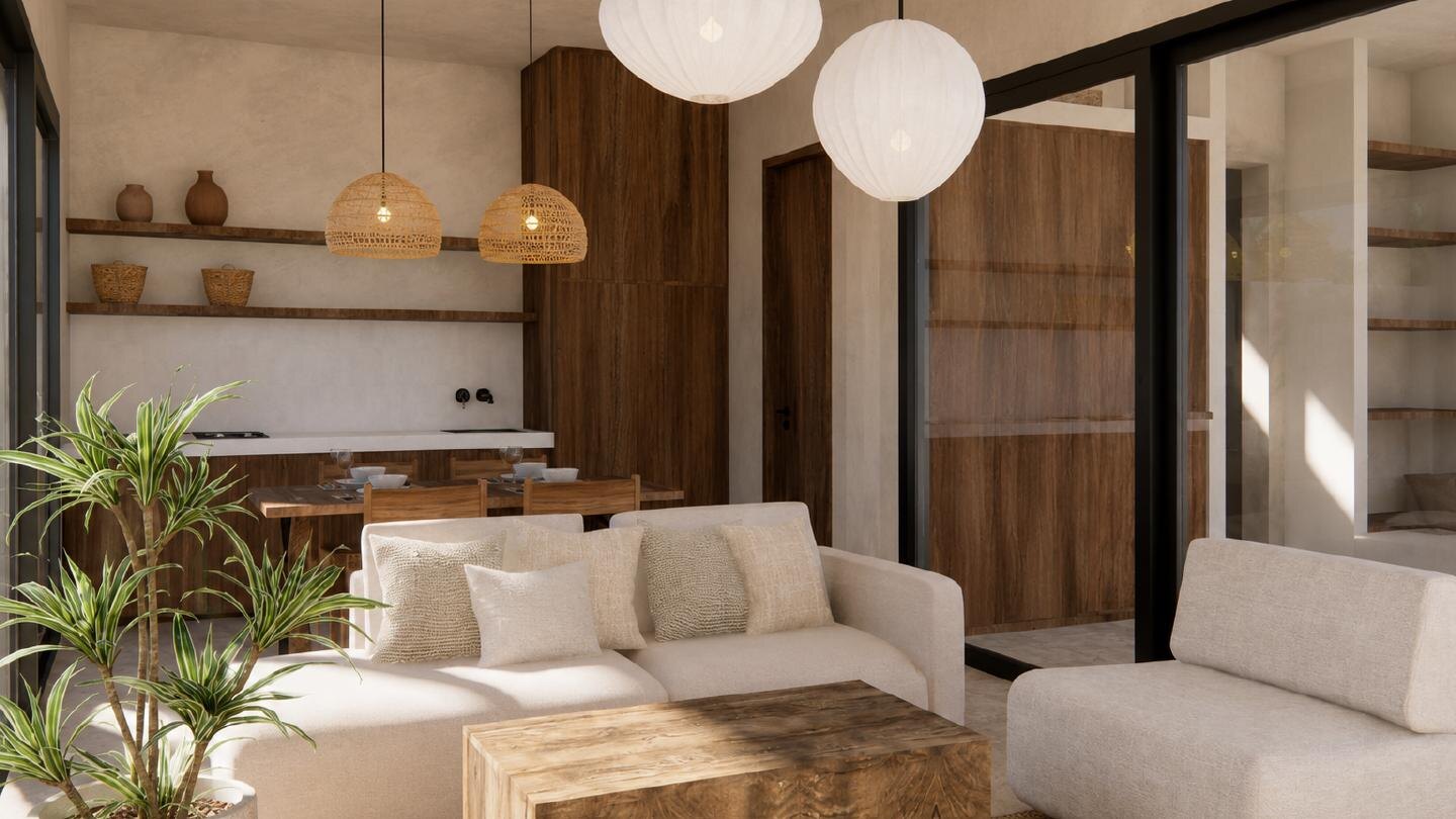Solum Villa open-plan interior